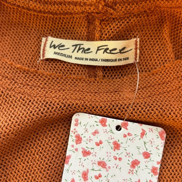 We The Free Citrus Sunset Combo Joni Tunic Knit Tank Top Woman’s Medium - Picture 8 of 10